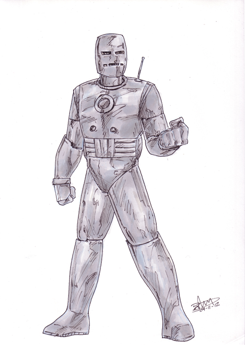 Iron Man Project: MK1 by antacidimages