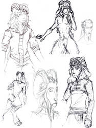 Sketchbook Dump -- Faun pg 2