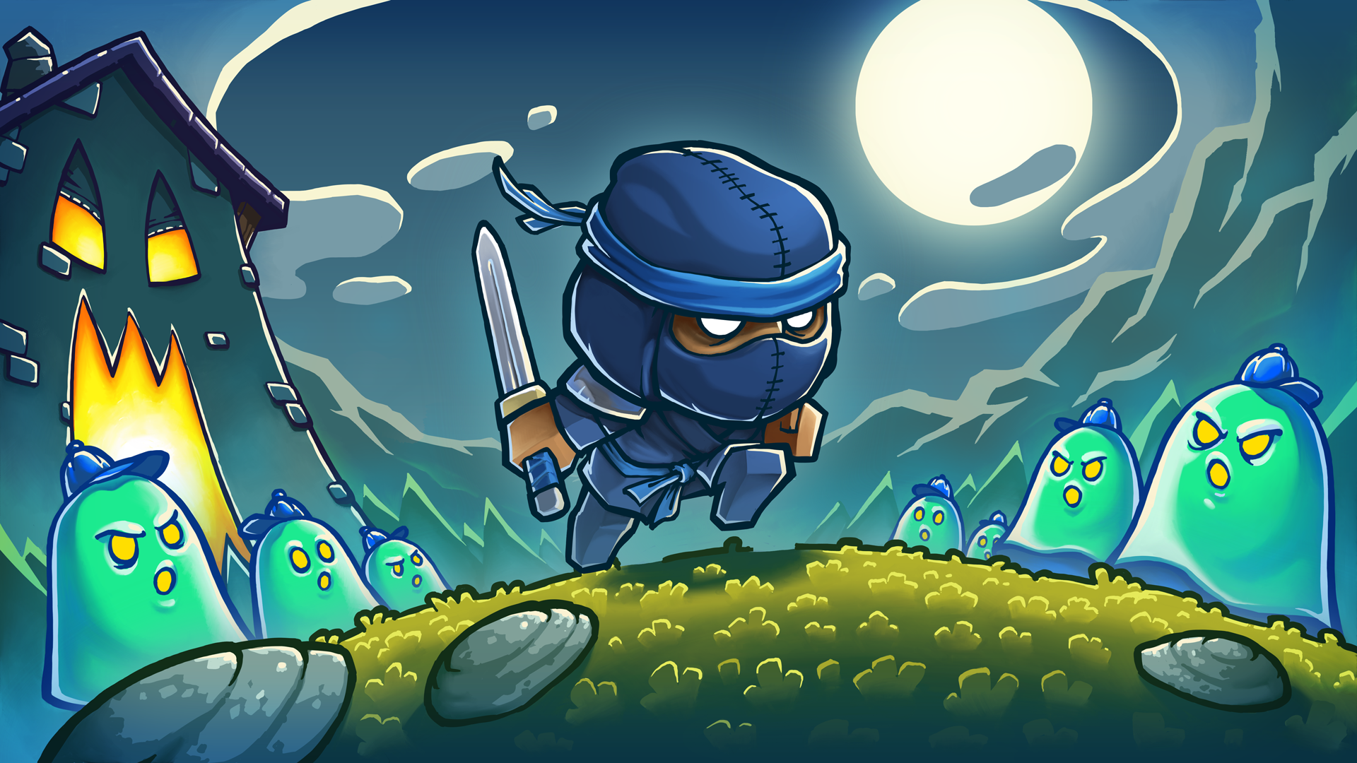 Slashy Hero Steam Card - The Ninja