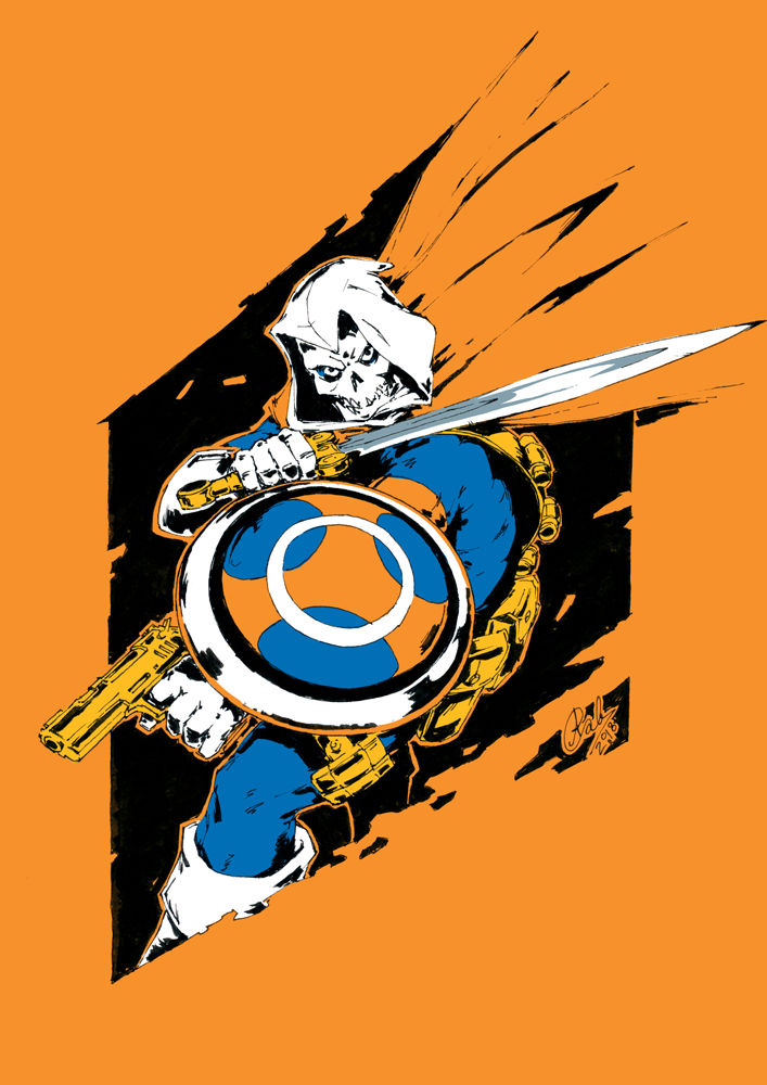 Taskmaster - Inktober 2018 Sketch by AntonSavinov on DeviantArt