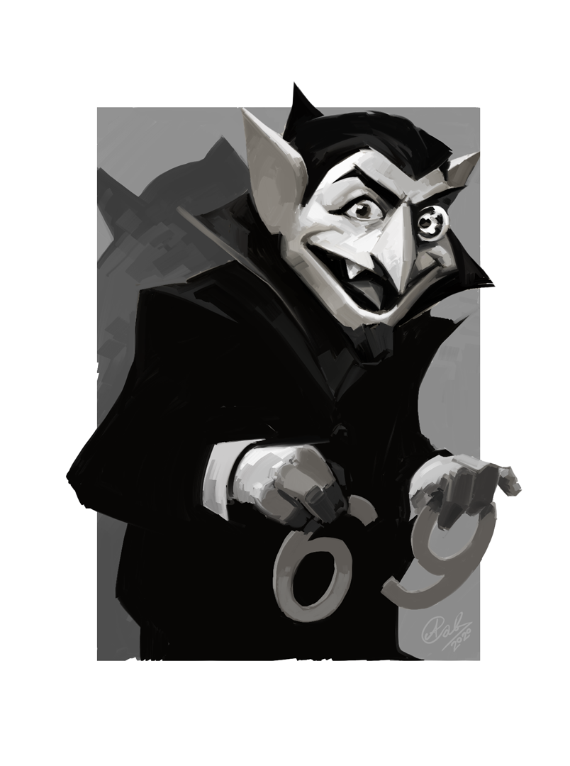 Count von Count by AntonSavinov on DeviantArt