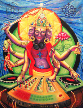 Avalokiteshvara Dj Of The Universe. 1mjpg