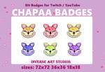 Twitch Sub Badges - Palia Chapaa Animal Palia by InverseStudios