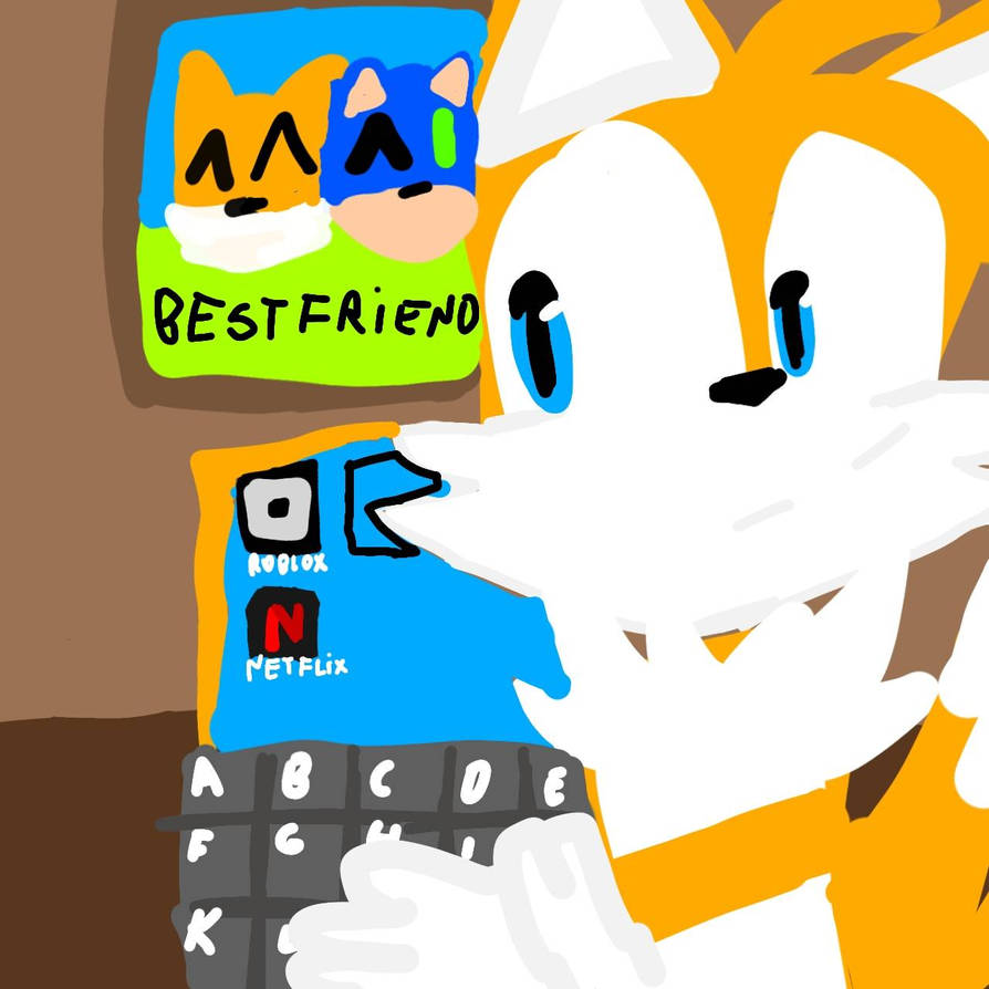 Tails the Fox in yours laptop by yipeecanny on DeviantArt