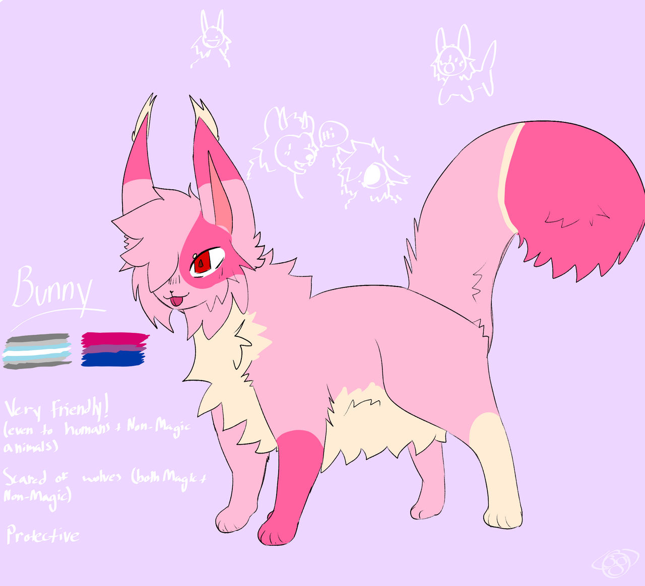Furry Rabbit Reff Bunny ref remake by Glassphobic on DeviantArt