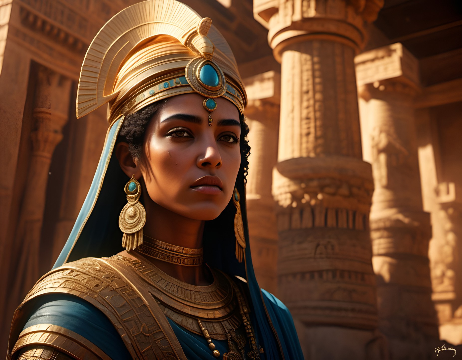 Queen Septimia Zenobia of Palmyrene by fleurypj on DeviantArt