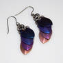 Niobium Scale Earrings View 1