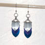 Winter Frost Scale Earrings