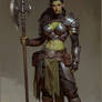 DnD#40 - Character Concept -Orc warrior