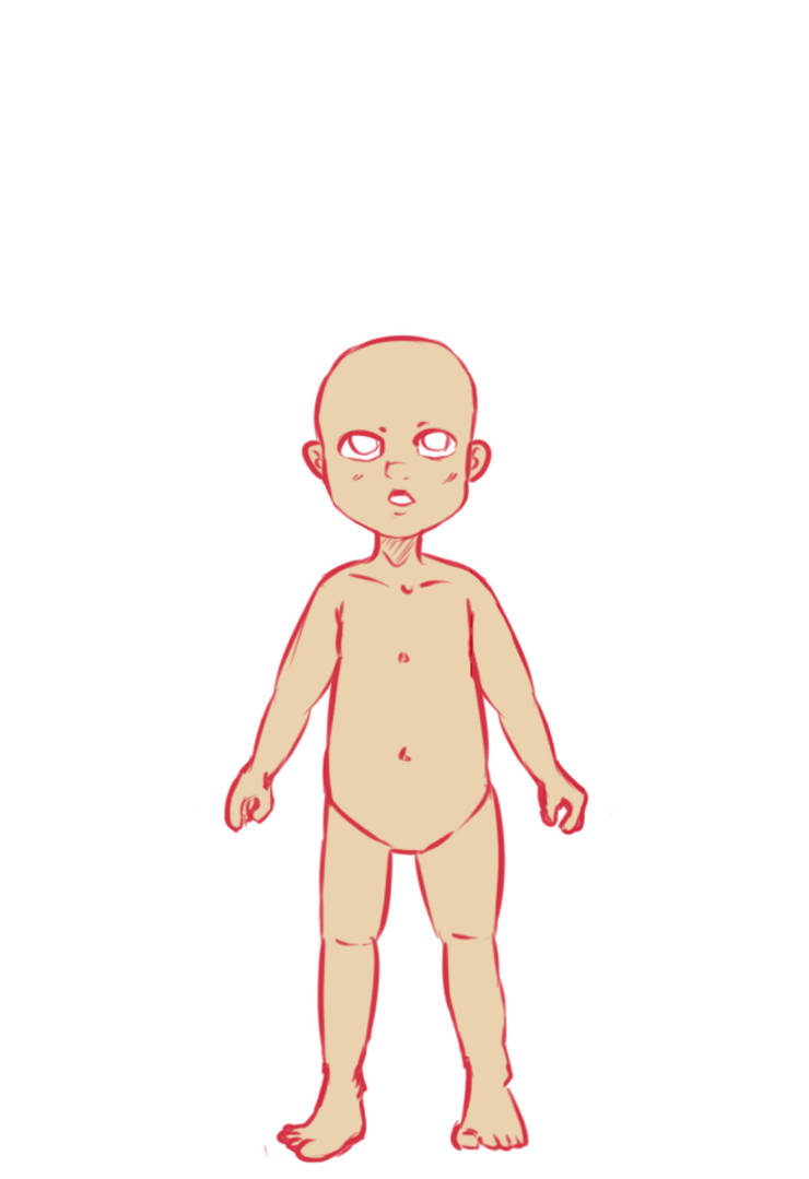 Child Base Draw Young Child Base by RaineyDazez on DeviantArt