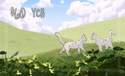 Cats in the Hills (YCH OPEN) PRICE LOWERED by Jaymis-F