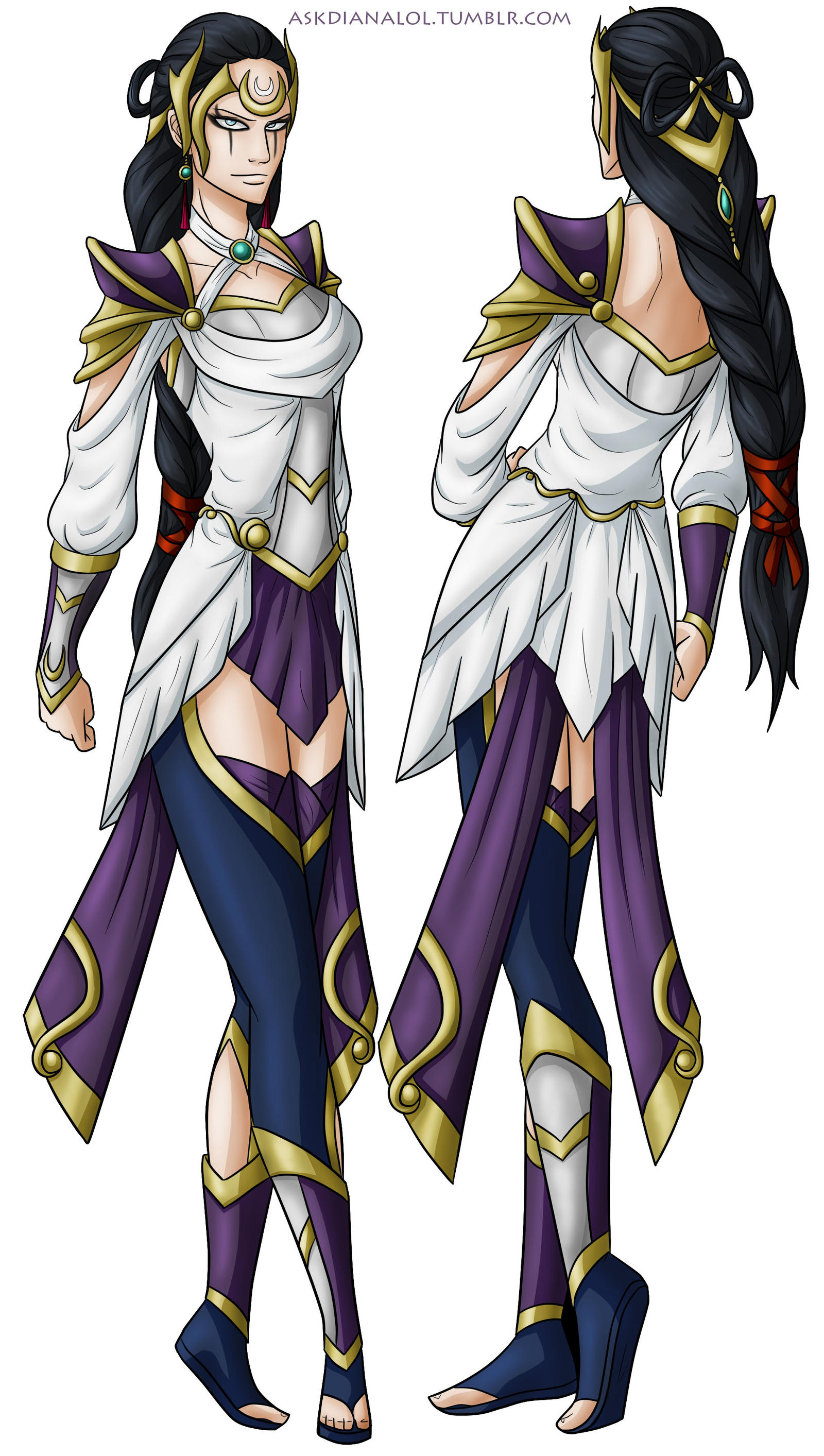 Lunar Goddess Diana (alteration idea)