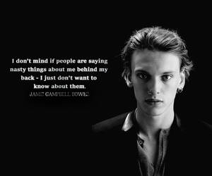 Jamie Campbell Bower | Quote