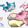 Pokemon Fusion: Wailitty and Skilord.