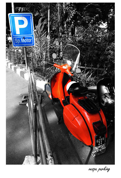 vespa parking