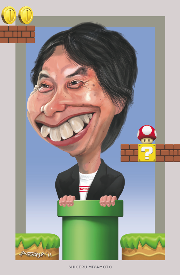 Shigeru Miyamoto Tribute by Thumper-001 on DeviantArt