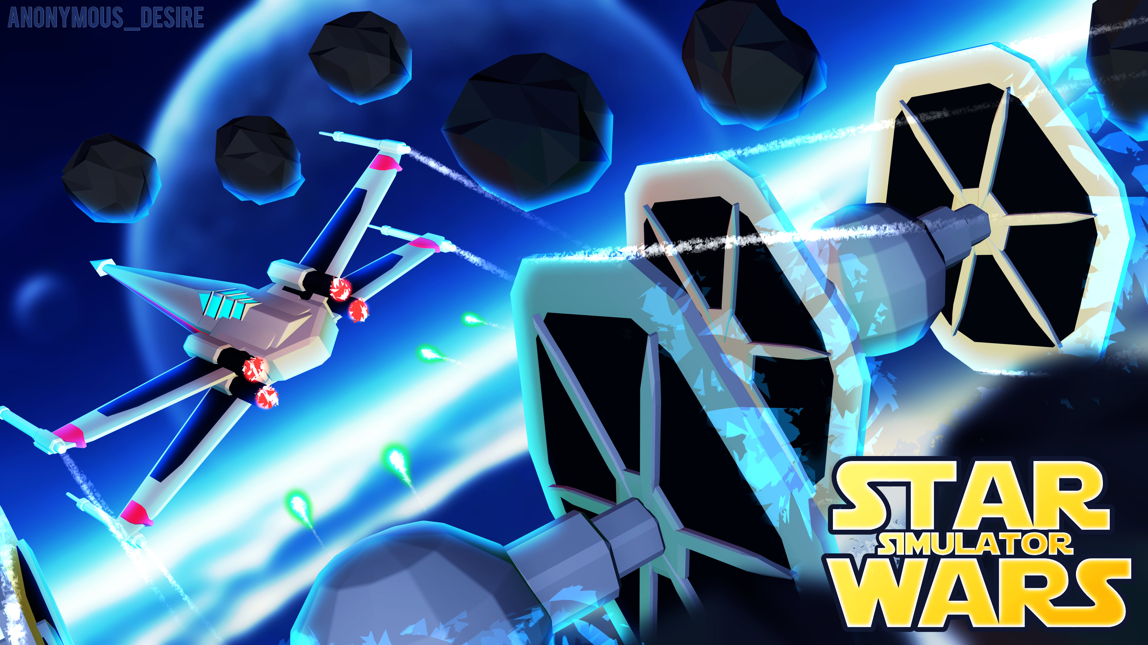 Star Wars Space battle (ROBLOX) by AnonymousDesireRBLX on DeviantArt