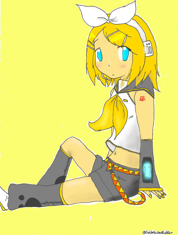 Rin Kagamine - 02 by SailorSuitedSoldier on DeviantArt