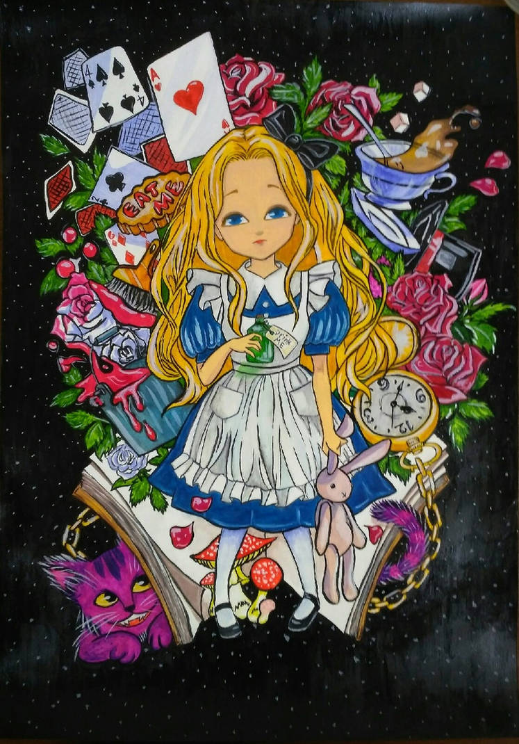 Alice In Wonderland By Kivi12574 On Deviantart Alice In Wonderland By Kivi12574 On Deviantart