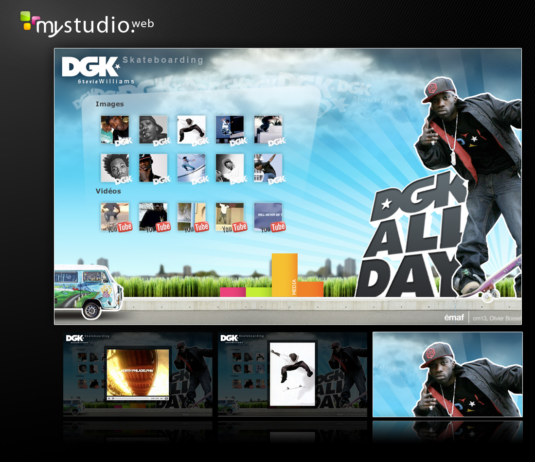 DGK all day - web interface