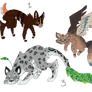 Mythical Feline Adoptables - 2/3 OPEN