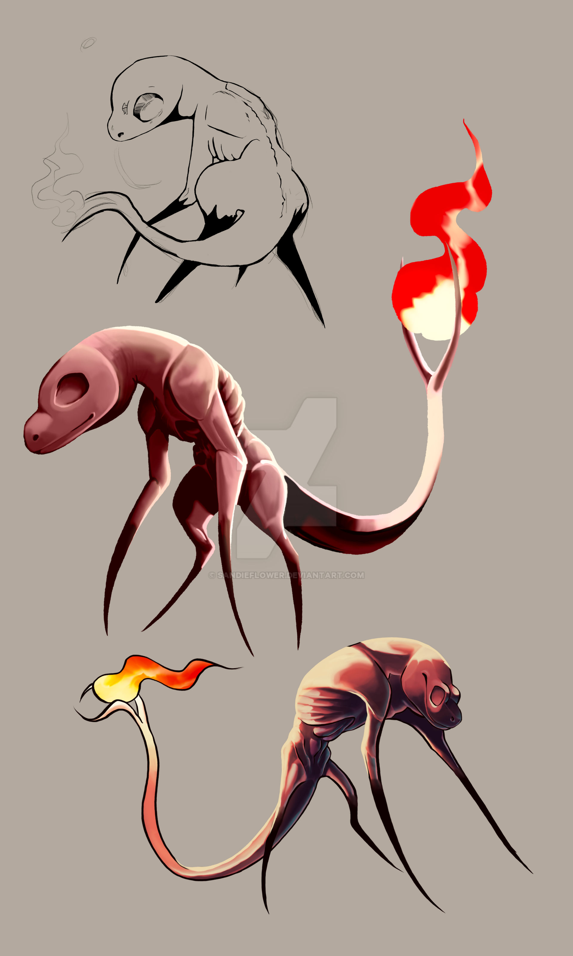 Creature design by sandieflower on DeviantArt