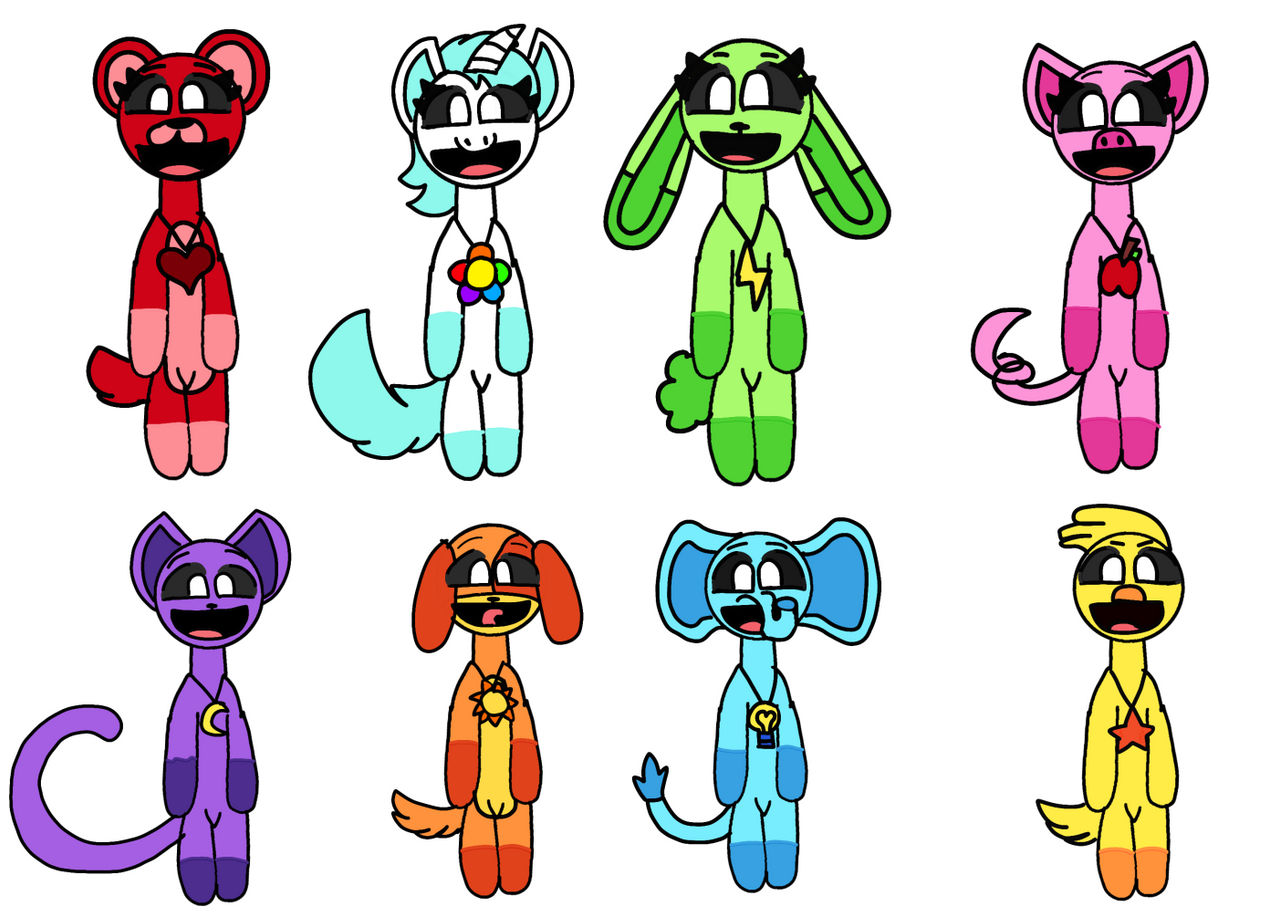 Smiley Critters Raceser Rabbit The Smiling Critters by MariaWolfie on DeviantArt