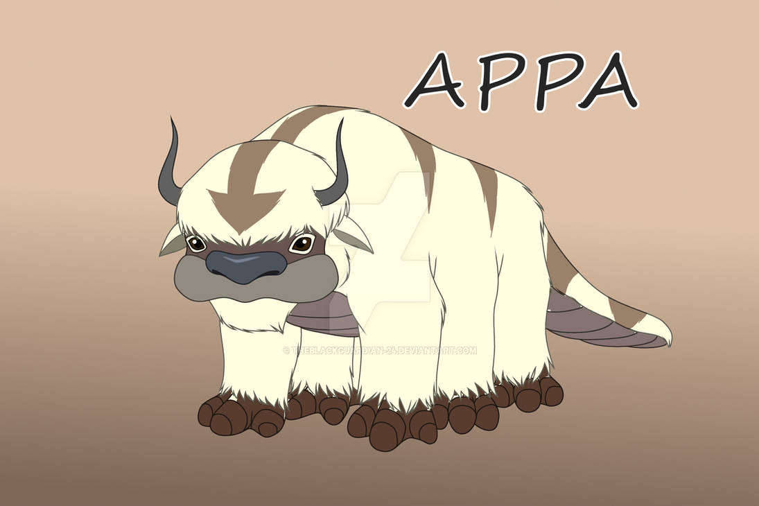 Appa by TheBlackGuardian-24 on DeviantArt
