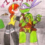 TMNT: Donatello and April