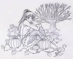 Pumpkin In The Patch by shinike