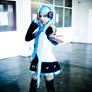 Hatsune Miku cosplay in Torreon