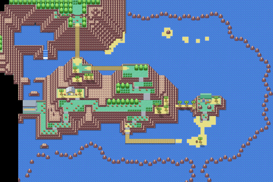 Pokemon Azure CrystalBay Map by KateWintersbite on DeviantArt