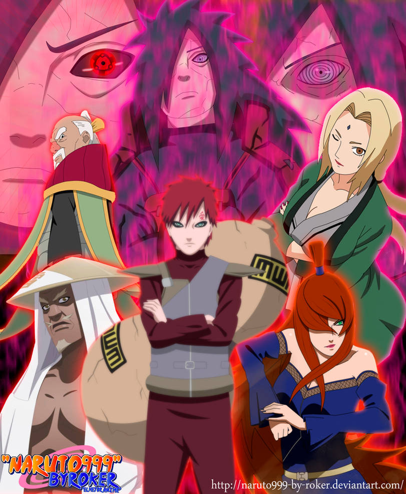 Naruto Shippuden 5 Kage Vs Madara ''MADARA VS LOS 5 KAGES'' by NARUTO999-BY-ROKER on DeviantArt