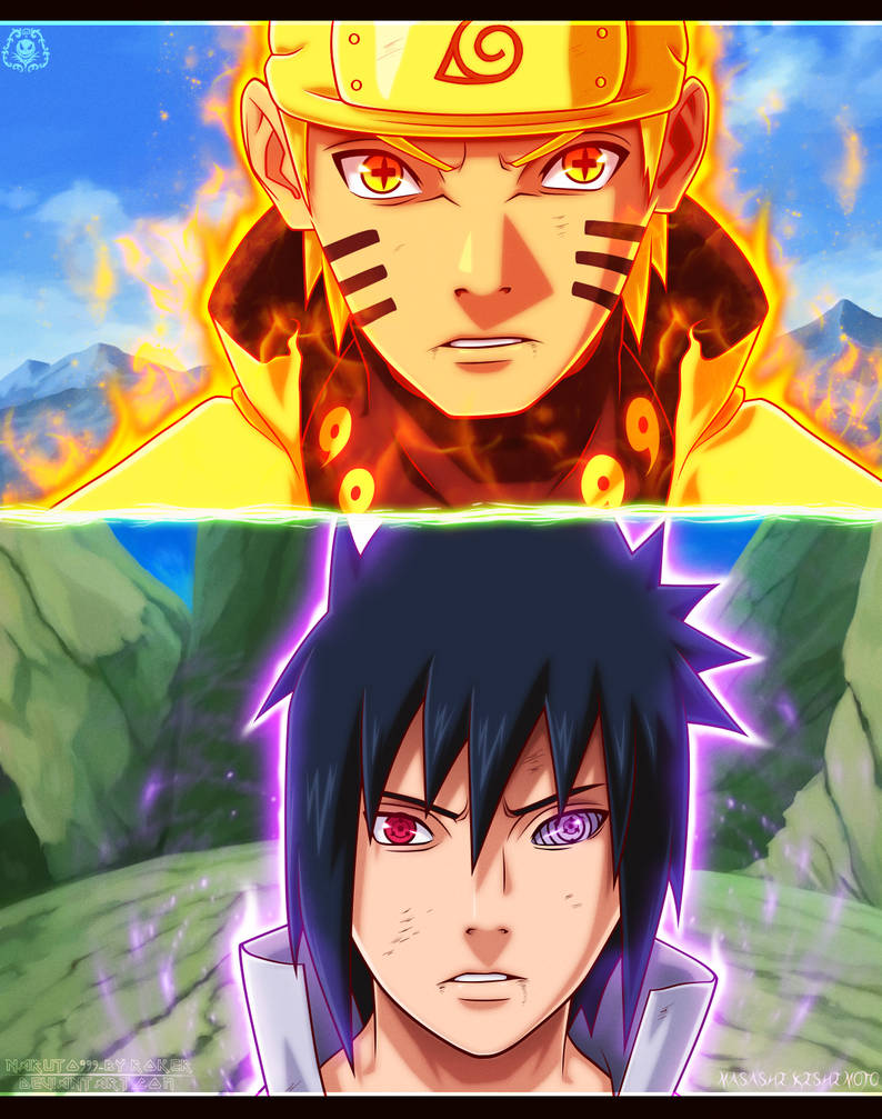 NARUTOVSSASUKE(Manga696) by NARUTO999BYROKER on DeviantArt