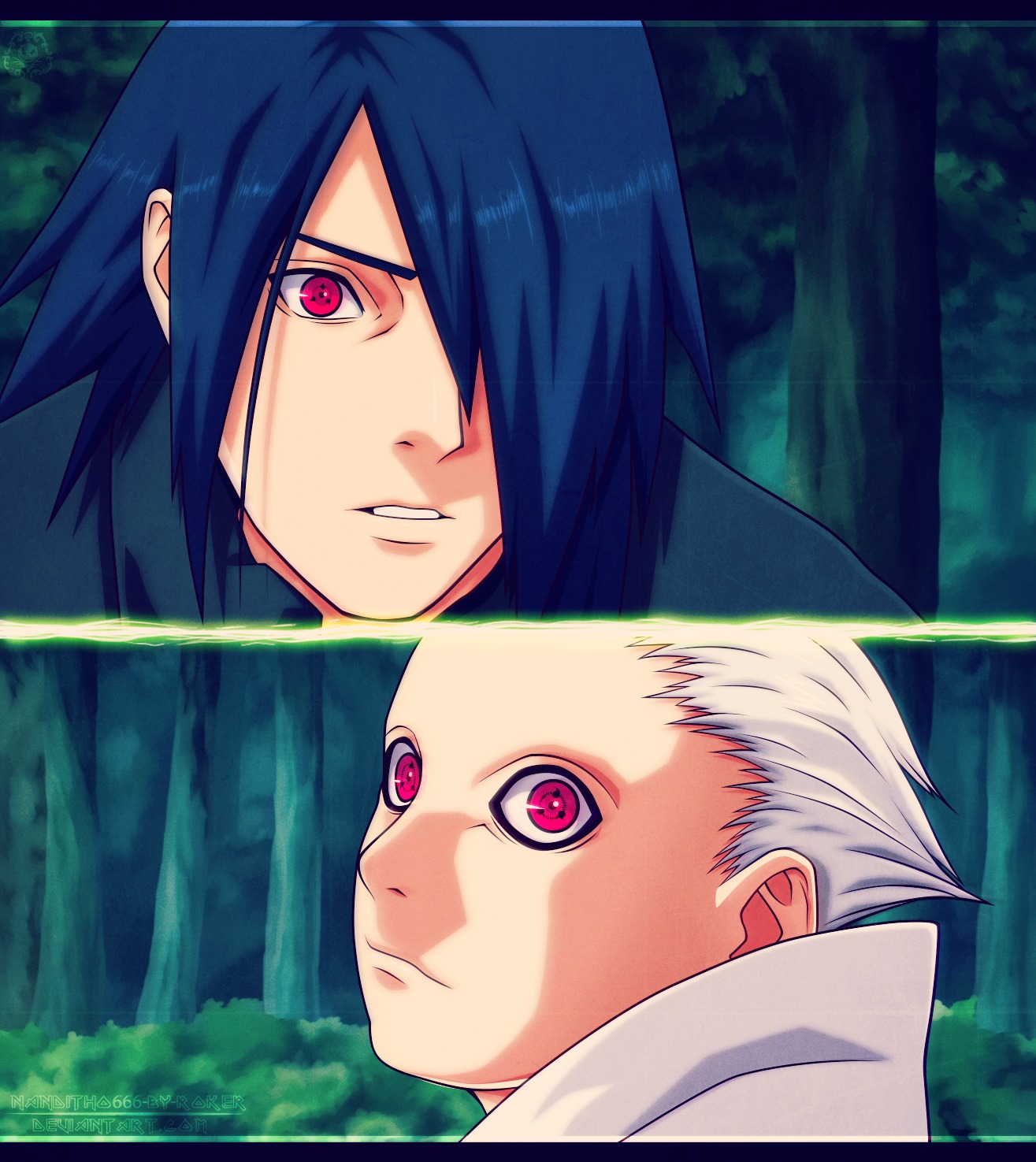 SASUKE Y SHIN (Manga - 702)