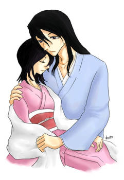 Bleach: Byakuya and Hisana