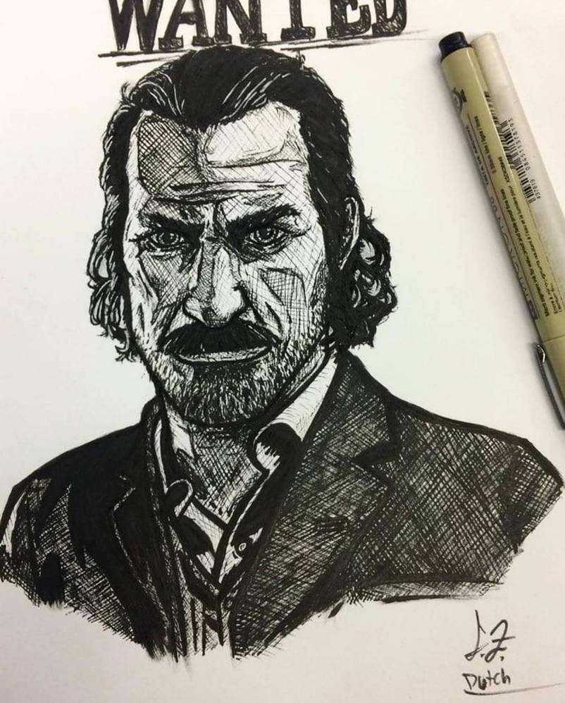 Dutch Van Der Linde, Red Dead Redemption 2 by hunkaliciousj on DeviantArt