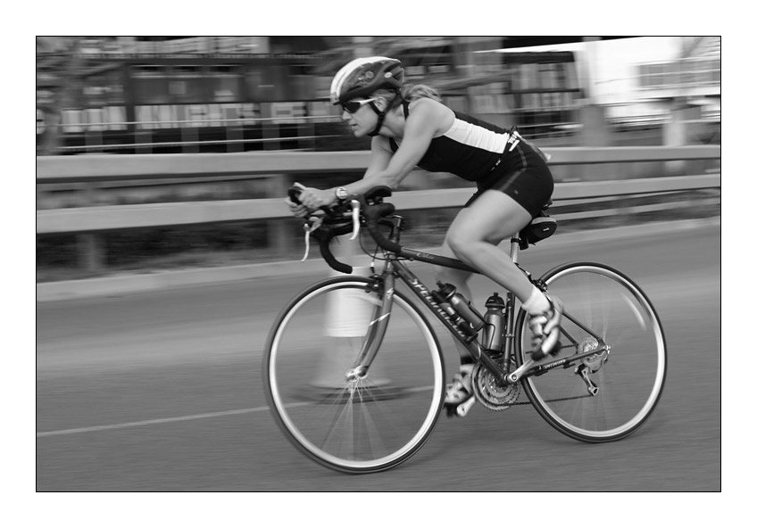 London Triathlon - Cyclist