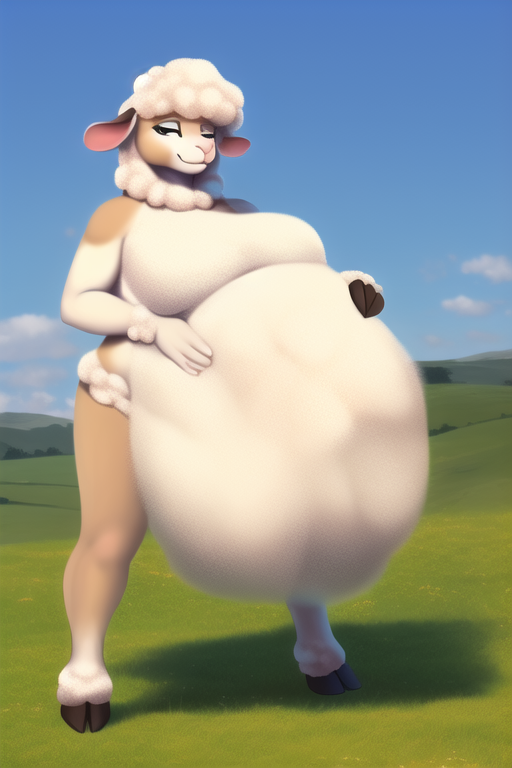 Deviantart Characters Sheep Large sheep 1 by rainbowkiller01 on DeviantArt