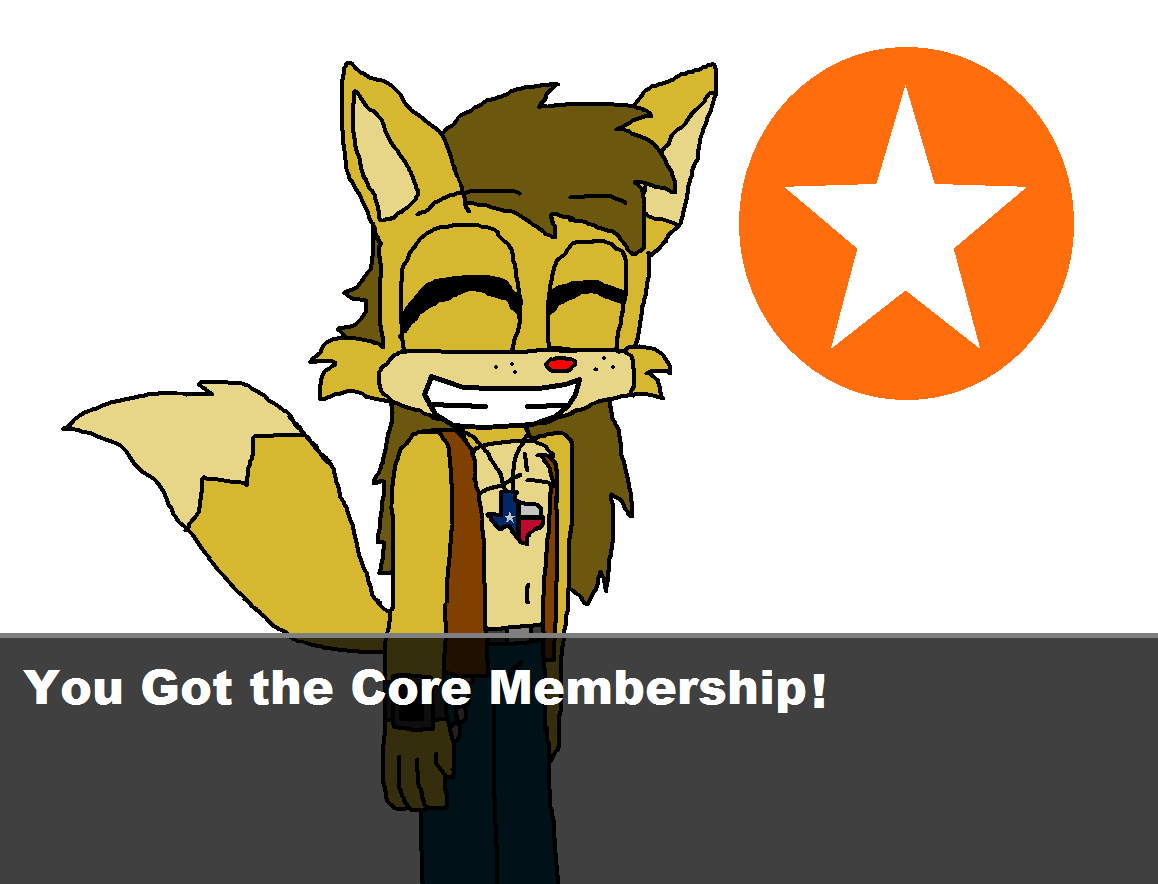 Core Membership Deviantart I Got The Core Membership by joethetruefox on DeviantArt