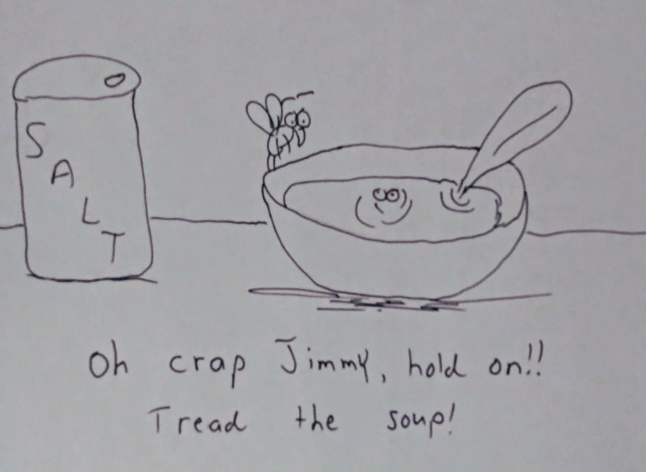 Soup swim by corpseboy79 on DeviantArt