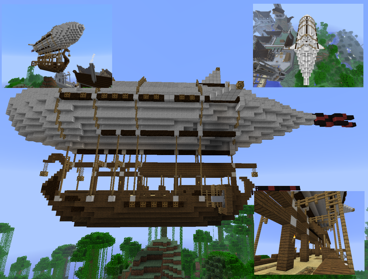 Minecraft Drakkar Zeppelin By Virenth On Deviantart Minecraft Drakkar Zeppelin By Virenth On Deviantart