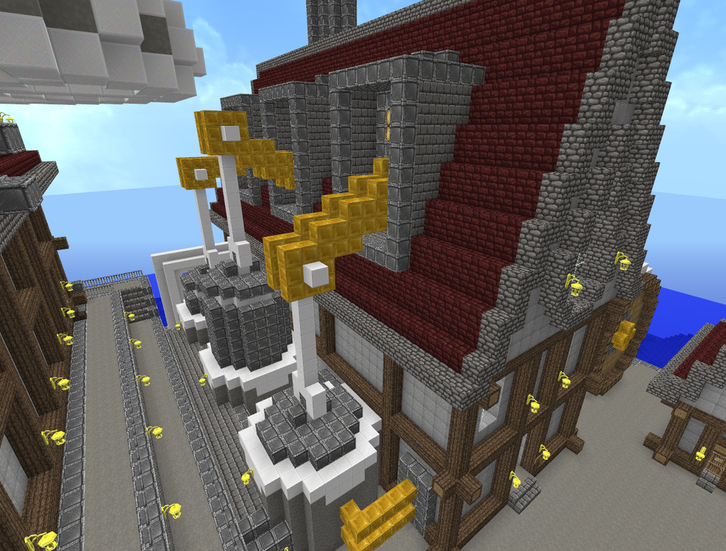 Minecraft - Steampunk City 5 by Virenth on DeviantArt