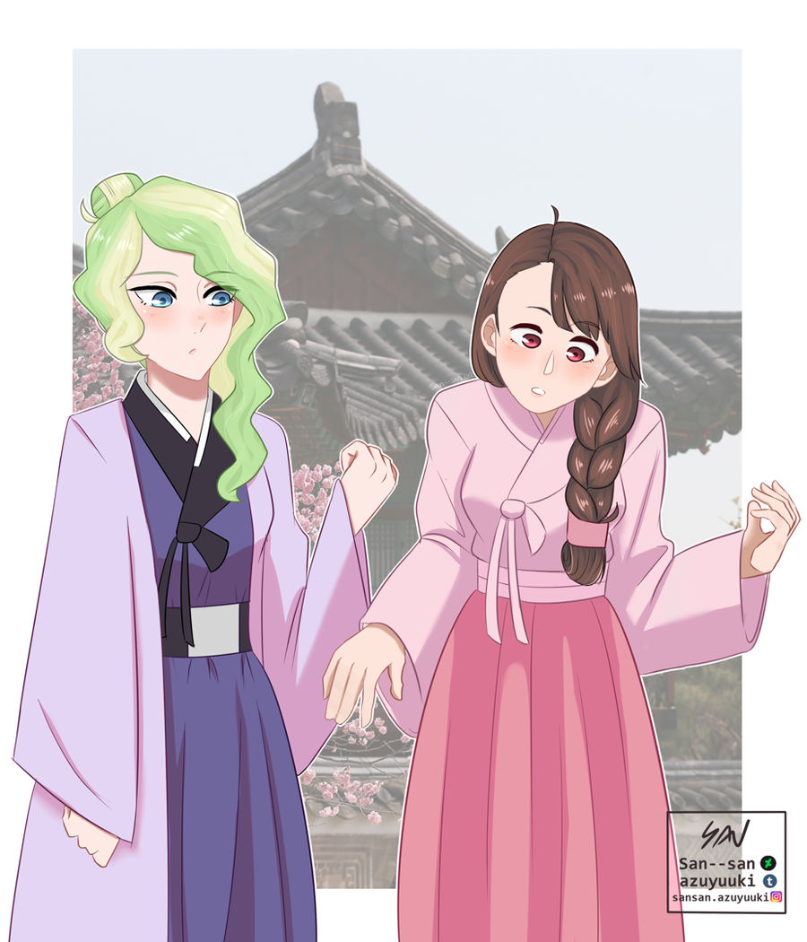 Moonlight Garden AU by Sansan on DeviantArt