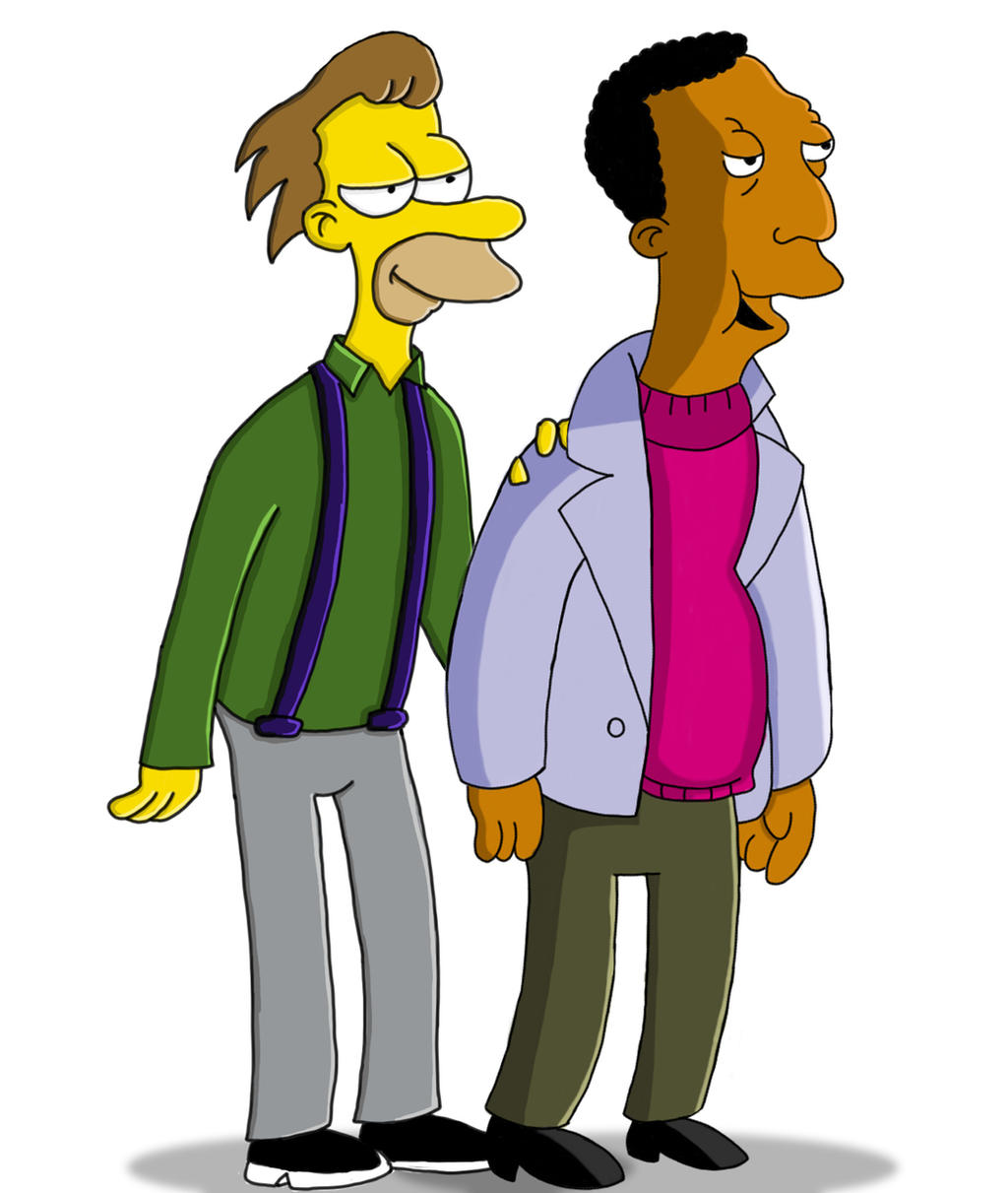 Carl And Lenny The Simpsons By 4and4 On DeviantArt carl-and-lenny-the-simpsons-by-4and4-on-deviantart