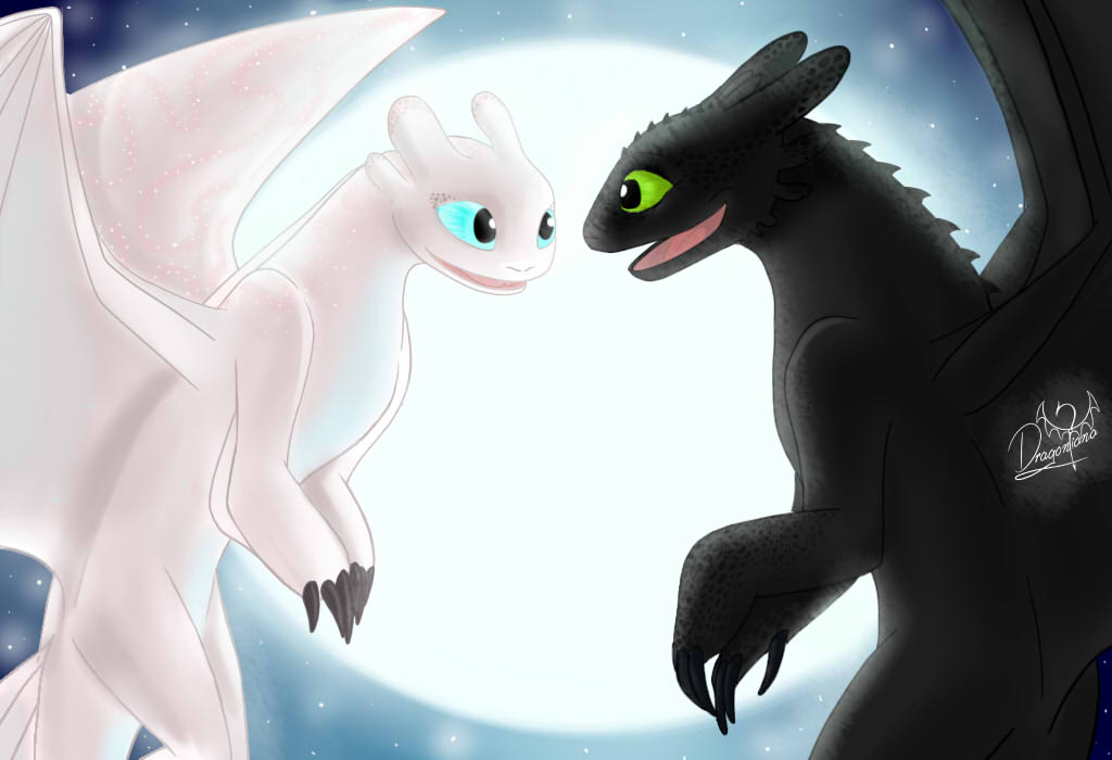 Chimuelo Y Furia Luminosa by princesadragoniana on DeviantArt Chimuelo Y Furia Luminosa by princesadragoniana on DeviantArt