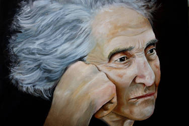 Old Lady - Oil Painting