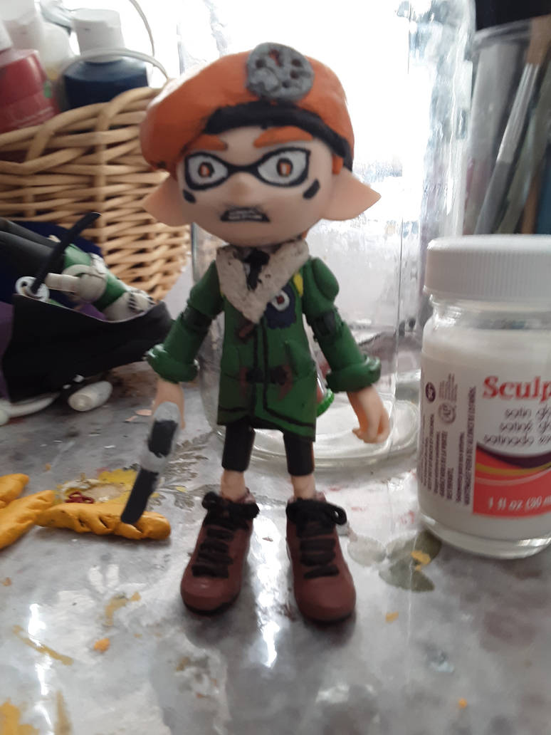 Splatoon Figure Deviantart Splatoons Army Figure by BigBoss1233 on DeviantArt