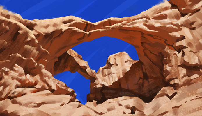 Double Arch (study)