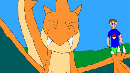 Macro charizard